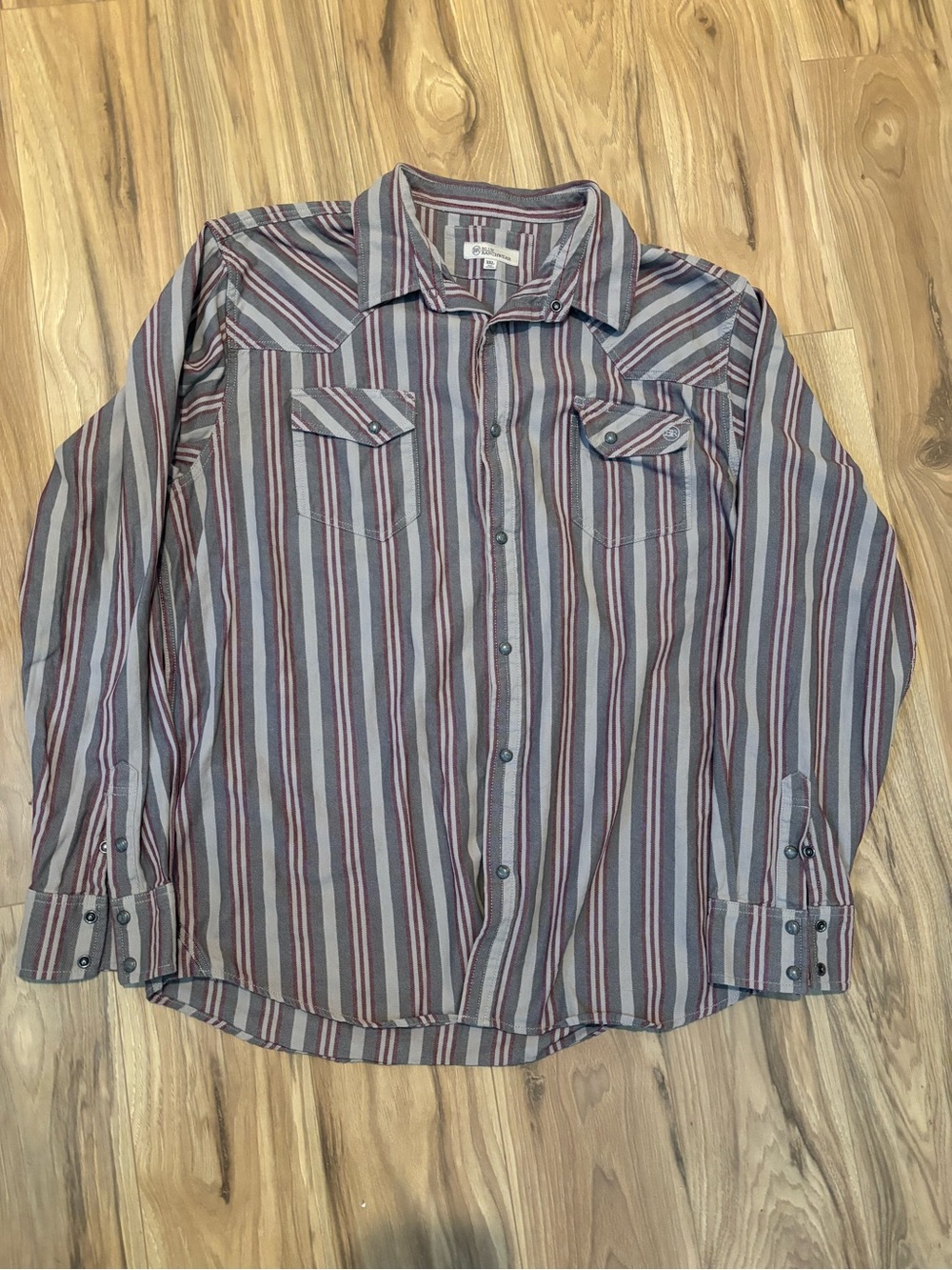 Blue Ranchwear pearlsnap